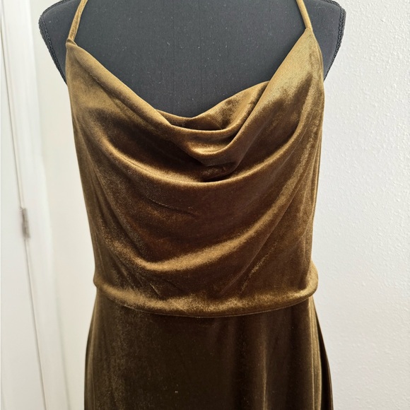 Cowl Neck Dress- Size 12 - Picture 2 of 9